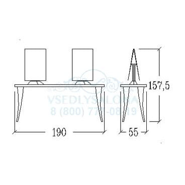 Двойное рабочее место мастера LULLABY ISLAND