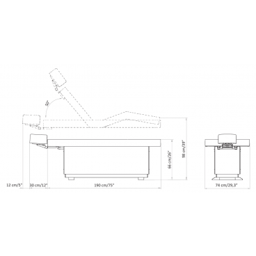 Массажная кушетка &quot;BELLARIA&quot;