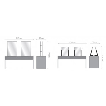 Зеркало парикмахерское &quot;FAIR 4C&quot;