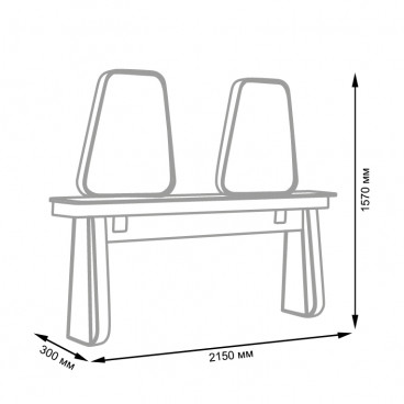 Парикмахерское зеркало &quot;Мирвуд&quot;