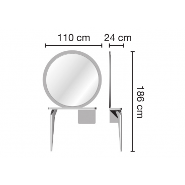 Зеркало парикмахерское &quot;TONDO&quot;