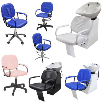 Мойка парикмахерская ЕЛЕНА с креслом БРИЗ глубокая