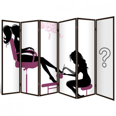 Ширма-перегородка &quot;Закат&quot; 6 секций