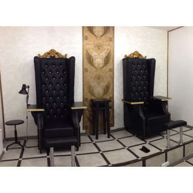 Педикюрное СПА кресло Трон высокий