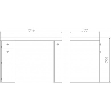 Маникюрный стол Spring