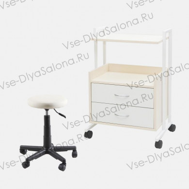 Тележка косметолога Трио