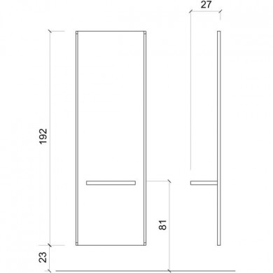 Зеркало парикмахерское &quot;LUCE&quot;