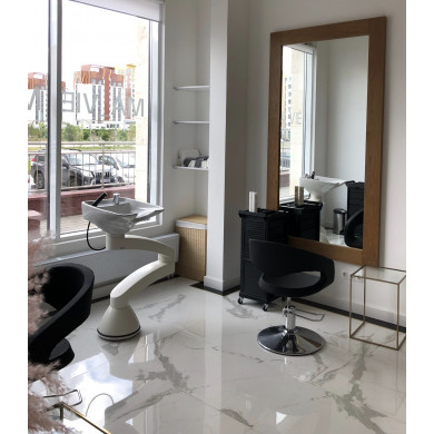 Мойка парикмахерская SWING PLUS - белая раковина